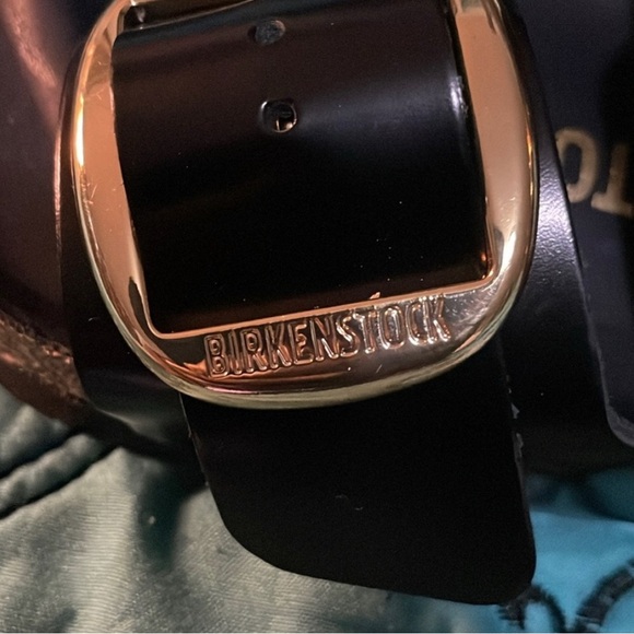 Black and Gold Birkenstock - Picture 4 of 5